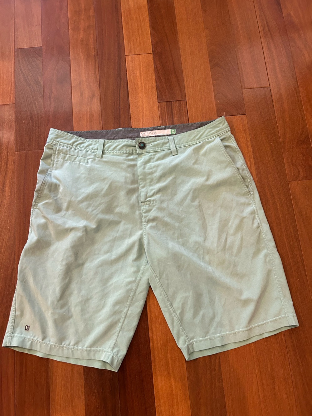 Linksoul Light Mint Green Men’s Shorts